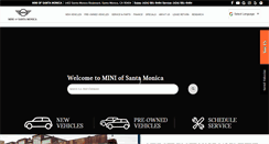 Desktop Screenshot of minisantamonica.com